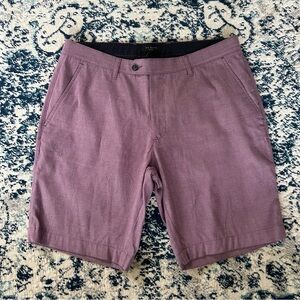 NEW Ted Baker Cortrom Semi Plain Flat Front Chino Shorts men’s 36 waist